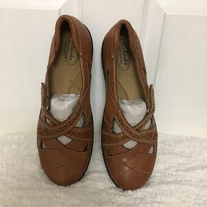Clarks Leather Mary Jane Shoes